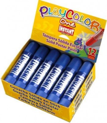 Témpera sólida Playcolor unicolor 10 gr