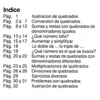 MiniARCO Cálculo de fracciones