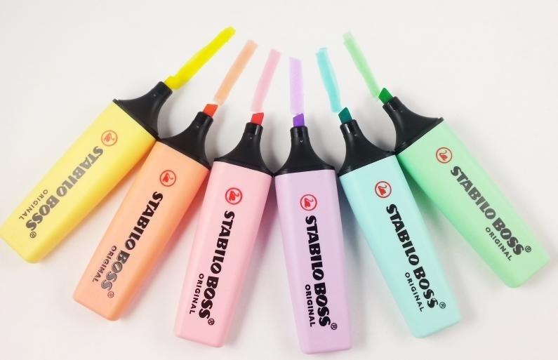 Exp 45 Marcadores Fluorescentes Stabilo Boss Pastel Con Nuevos
