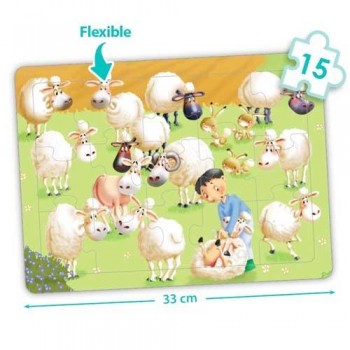 Set puzzles cooperativos - La granja