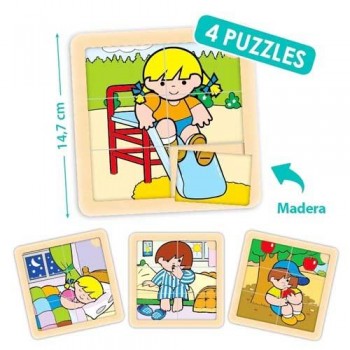 Set puzzles Zaro y Nita 6 piezas