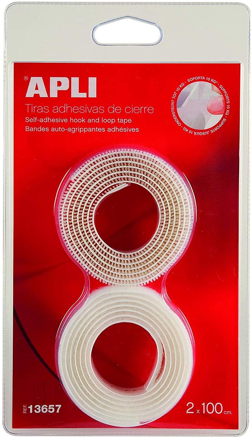 1 wide Velcro® Brand ACRYLIC Adhesive Tape Strips Hook and Loop