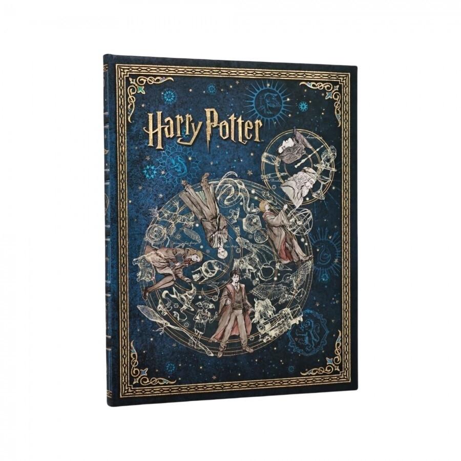 (66) CUADERNO PAPERBLANKS  LEYENDAS DE HOGWARTS TAPA DURA 144H RAYADA 175X 230 X18MM