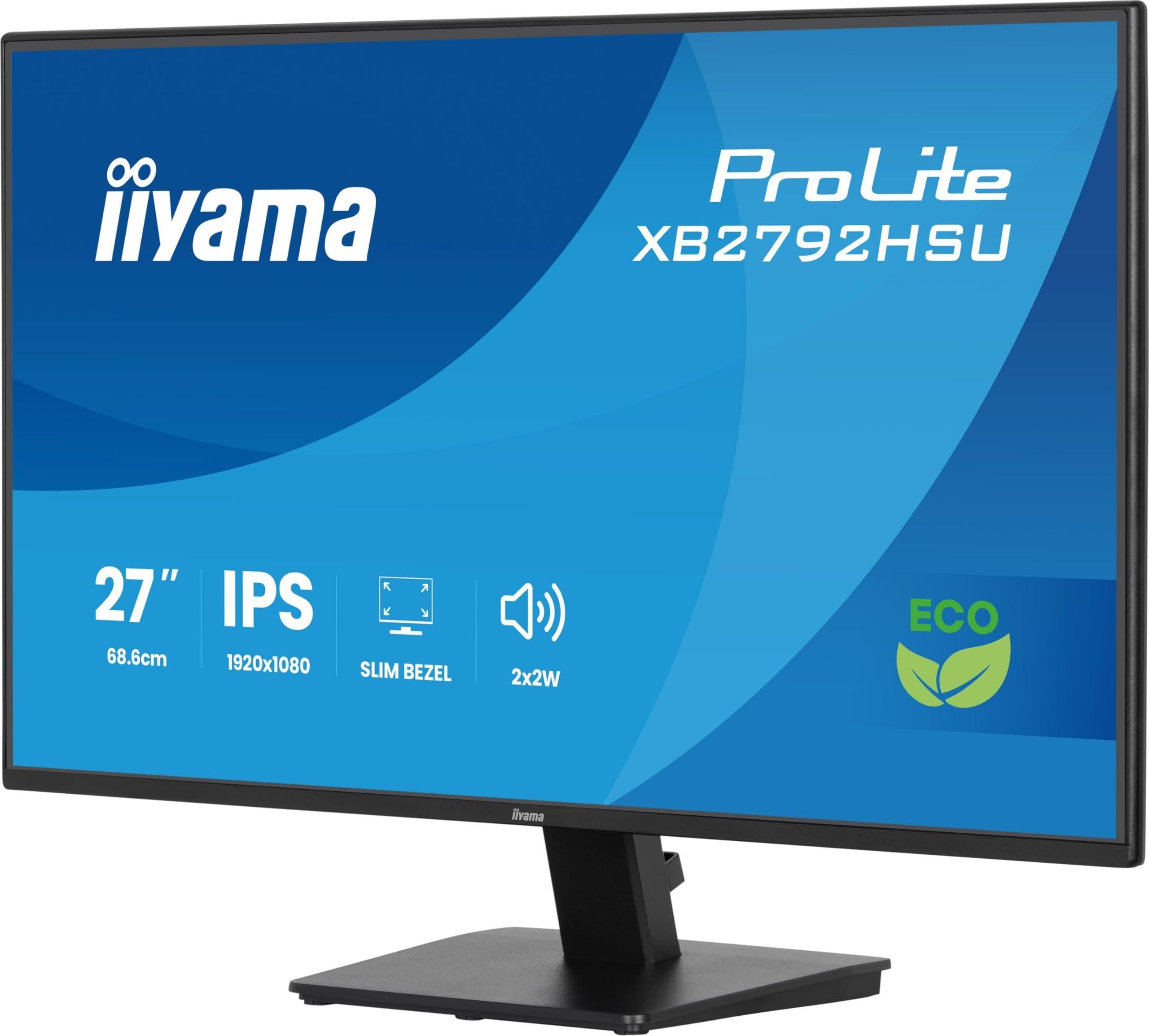 (66) MONITOR IIYAMA 27 PULGADAS IPS, 4-SIDE SLIM BEZEL1920X1080 120HZ