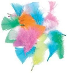 Plumas Collage 6 colores 24uds