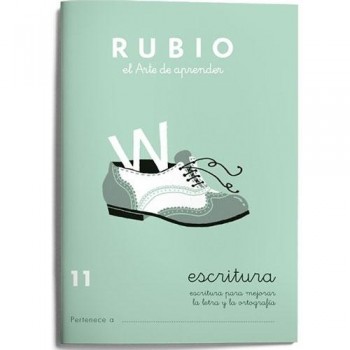 Cuaderno Escritura Rubio 11