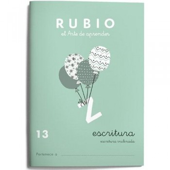 Cuaderno Escritura Rubio 13