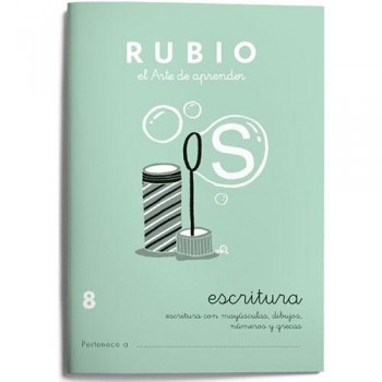 Cuaderno Escritura Rubio 8
