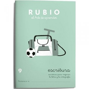 Cuaderno Escritura Rubio 9