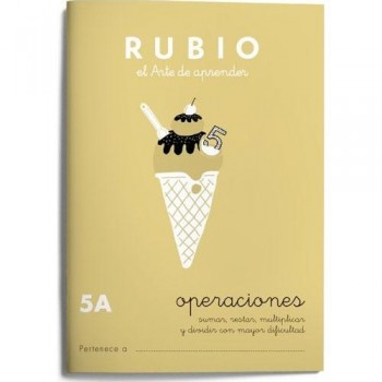 Cuaderno Problemas Rubio 5A