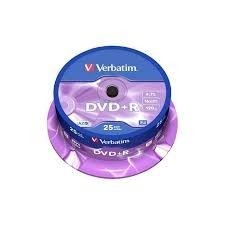 DVD+R VERBATIM 16X 4,7GB SPINDLE 25