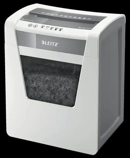 DESTRUCTORA DE PAPEL LEITZ OFFICE P4 CORTE CONFETI COLOR BLANCO