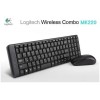 TECLADO Y RATON MK220 INALAMBRICO NEGRO LOGITECH