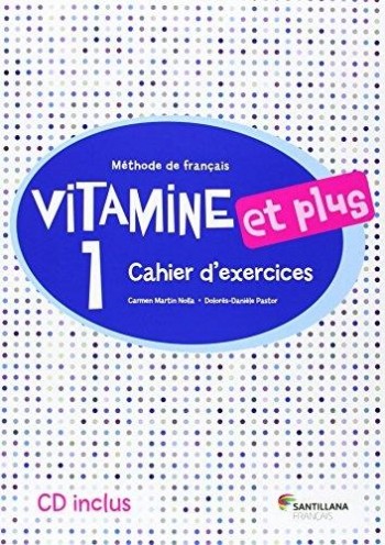 (21) SANTILLANA TEXTO VITAMINE ET PLUS 1 (CAHIER+CD) 5º.FRANCES PRIMARIA