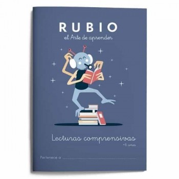 CUADERNO RUBIO LECTURAS COMPRENSIVAS +6
