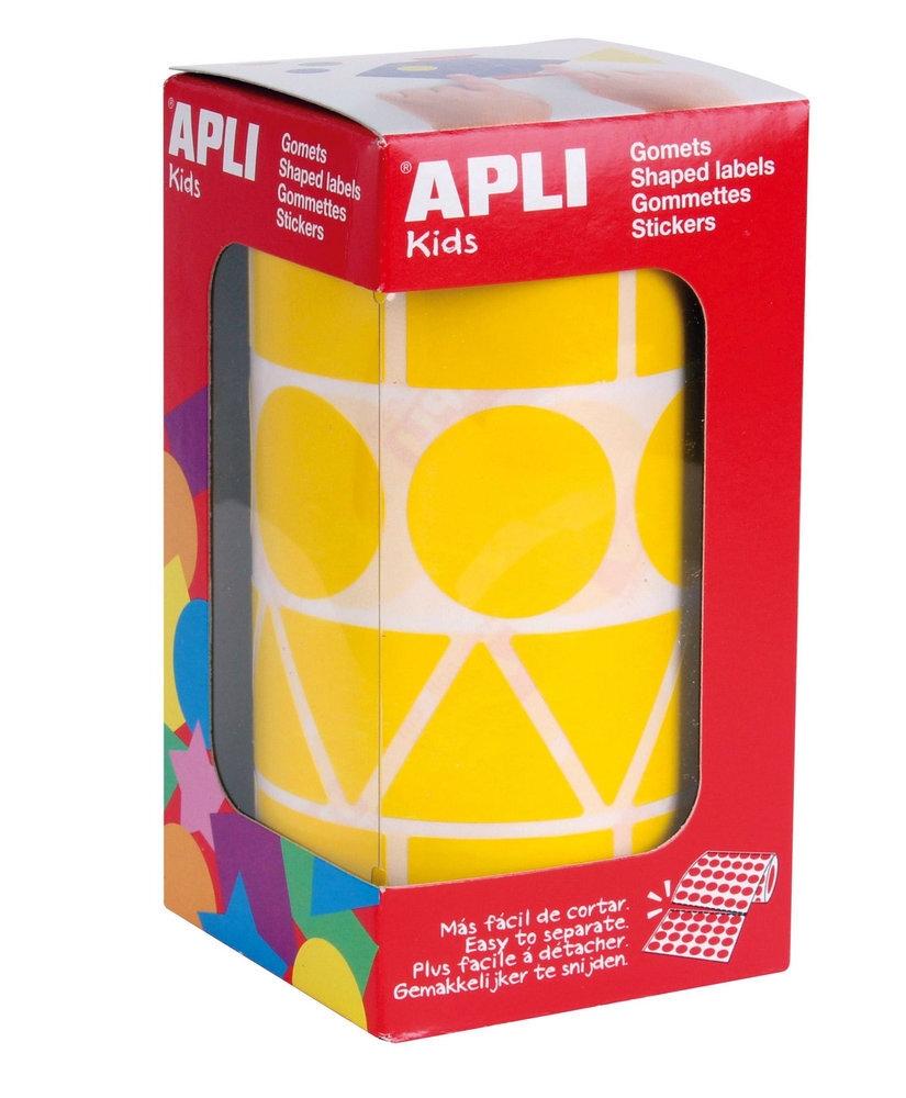 APLI ROLLO GOMETS FIGURAS SURTIDO AMARILLO XL