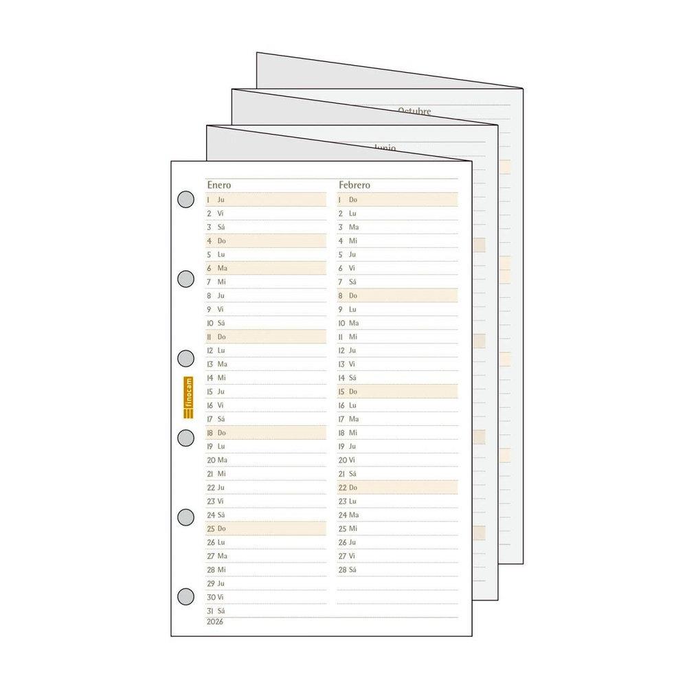 RECAMBIO AGENDA ANUAL FINOCAM 2026 C296 602