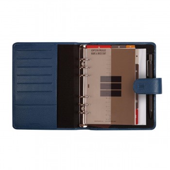 AGENDA ANILLAS 2026 OPEN PIEL ANDREA 500 SVV AZUL 117x181 mm