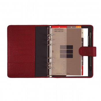 AGENDA ANILLAS 2026 OPEN  PIEL ANDREA 500 SVV BURDEOS 117x181 mm
