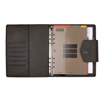 AGENDA ANILLAS 2026 OPEN  NOPAL 1000 SVV NEGRO 155x215 mm