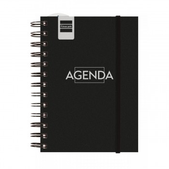 AGENDA FINOCAM MINI-I 1/8 120X164 MM 1DP 24-25 NEGRO+