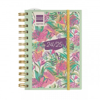 AGENDA FINOCAM MINI-I 1/8 120X164 MM 1DP 24-25 PERS.TROPIC+