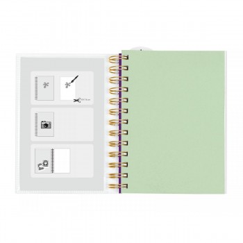 AGENDA FINOCAM MINI-I 1/8 120X164 MM 1DP 24-25 PERS.TROPIC+