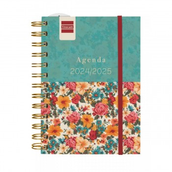 AGENDA FINOCAM MINI-I 1/8 120X164 MM SVH 24-25 GARDEN+