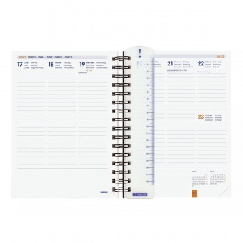 AGENDA FINOCAM INSTITUT 1/4 SVV A5 155X215 MM 24-25 PIXEL+