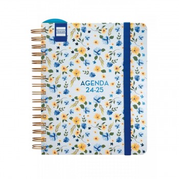 AGENDA FINOCAM MAGIS.DESIGN 1/4 155X212 MM SVH 24-25 FLOWERS+