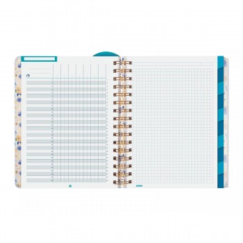 AGENDA FINOCAM MAGIS.DESIGN 1/4 155X212 MM SVH 24-25 FLOWERS+