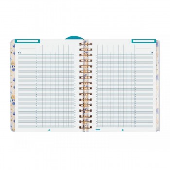 AGENDA FINOCAM MAGIS.DESIGN 1/4 155X212 MM SVH 24-25 FLOWERS+