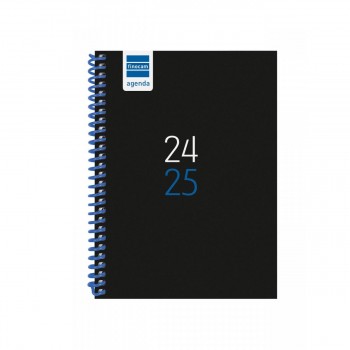 AGENDA FINOCAM DIVA 1/8 SVH 24-25 NEGRO+