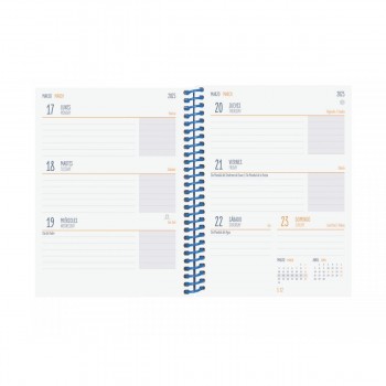 AGENDA FINOCAM DIVA 1/8 SVH 24-25 NEGRO+