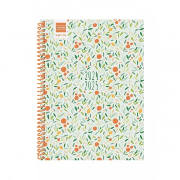 AGENDA FINOCAM DIVA 1/4 155X212MM SVH 24-25 FRUITS+