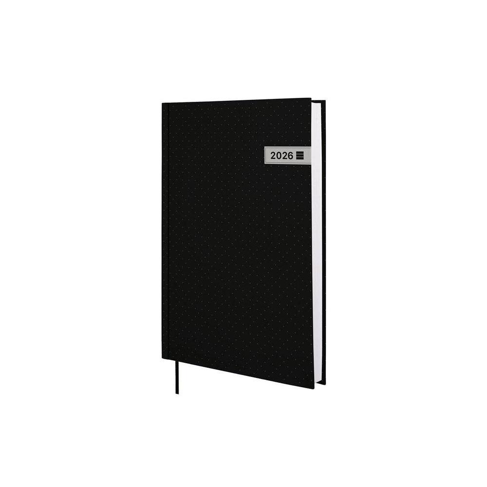 AGENDA ENCUADERNADA ANUAL 2026 DYNAMIC PORTO Y11 1DP 2026 NEGRO+165x240 mm