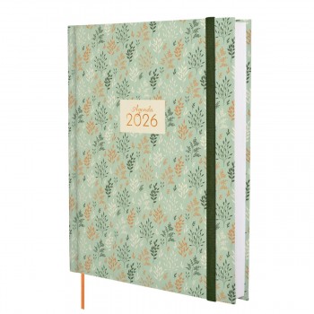 AGENDA ENCUADERNADA ANUAL 2026 DYNAMIC BERLIN Y12 1DP 2026 TRIGO+  210x270 mm