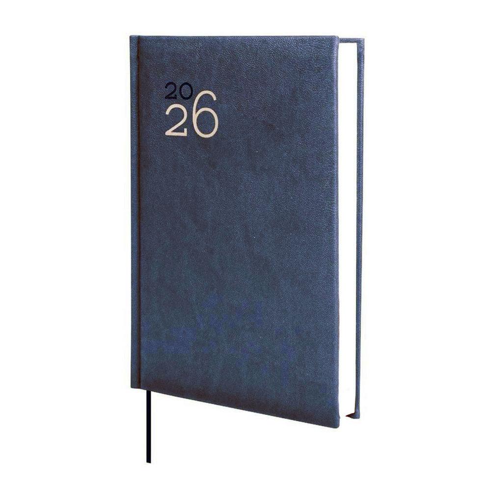 AGENDA ENCUADERNADA ANUAL 2026 DYNAMIC MILANO Y10 1DP 2026 CYAN+  140x204 mm