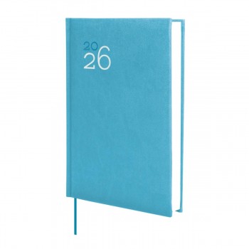 AGENDA ENCUADERNADA ANUAL 2026 DYNAMIC MILANO Y10 1DP 2026 CYAN+  140x204 mm
