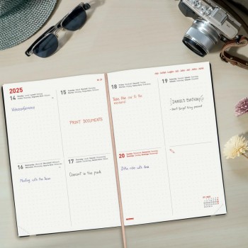 AGENDA FINOCAM 16M.DOTTED Y10 140X204 MM SVH24-25 BLOOM INTL+