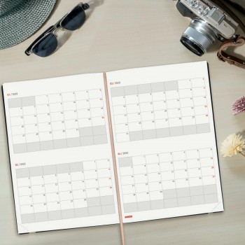 AGENDA FINOCAM 16M.DOTTED Y10 140X204 MM SVH24-25 BLOOM INTL+