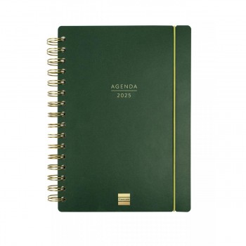 AGENDA FINOCAM 16M.HAIKU E10 155X212 MM SVH 24-25 VERDE+