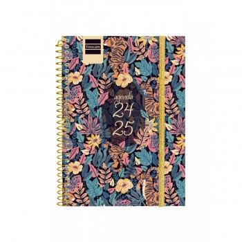 AGENDA FINOCAM SEC.1/4 155X212 MM SVH 24-25 TIGER+