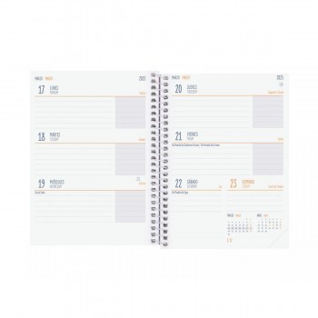 AGENDA FINOCAM SEC.1/8 120X164 MM SVH 24-25 EXOTIC+