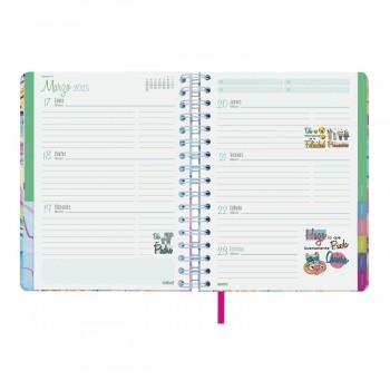 AGENDA FINOCAM TALKUAL 1/4 155X217 MM SVH 24-25 ESTILO+