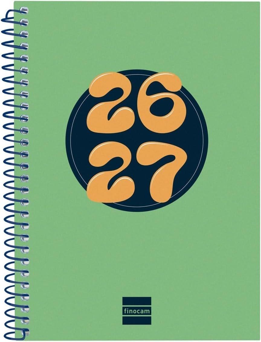 (26) AGENDA ESCOLAR 2026-2027 COOL 1/8 SVH VERDE+
