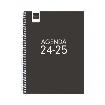 AGENDA FINOCAM COOL 1/4 SVH 24-25 NEGRO+