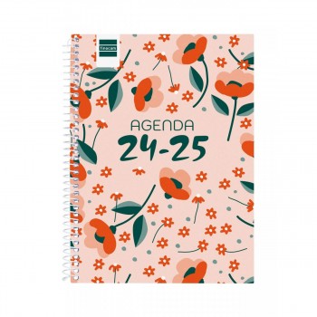 AGENDA FINOCAM COOL A5 SVH 24-25 FLORAL+