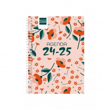 AGENDA FINOCAM COOL 1/4 155X212 MM 1DP 24-25 FLORAL+