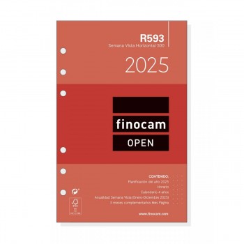 RECAMBIO AGENDA ANUAL FINOCAM 2025 R593 500 SVH